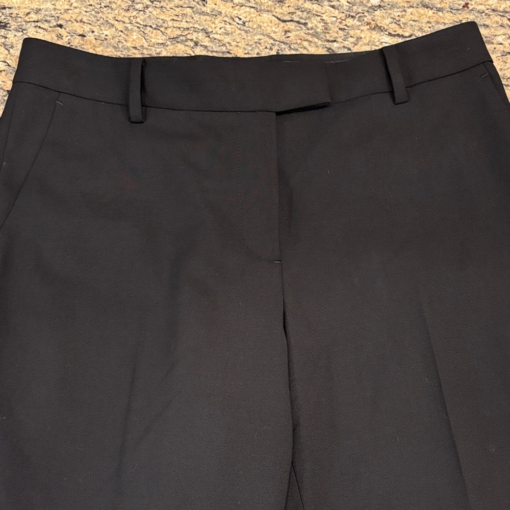 Brooks Brothers Caroline Fit Black Wool Pants | Size 4 | Tollegno 1900 - Picture 5 of 7